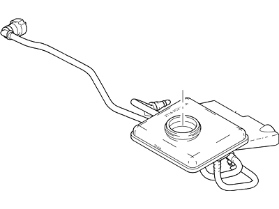 Ford 9T1Z-2K478-A Reservoir - Brake Fluid