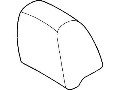 Ford DA5Z-54610A62-AA Cover - Headrest - Roll Type