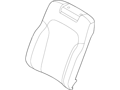 Ford DA5Z-5464416-AA Seat Back Cover Assembly