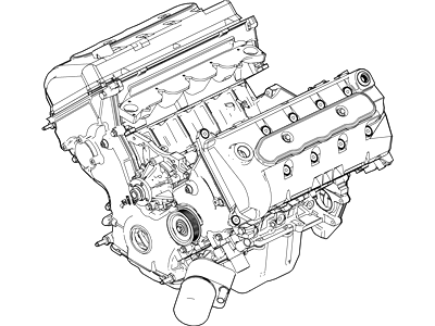 Ford 3R3Z-6006-BBRM Service Engine Assembly