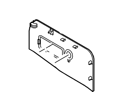 Ford 2L7Z-7804608-AAC Panel - Instrument