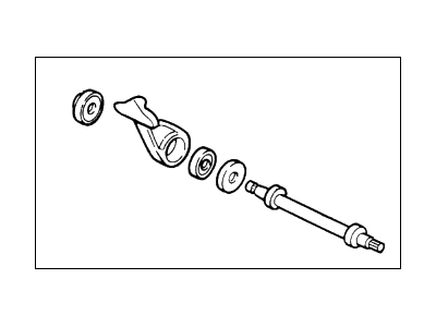 1998 Mercury Tracer Axle Shaft - F8CZ-3A329-AA