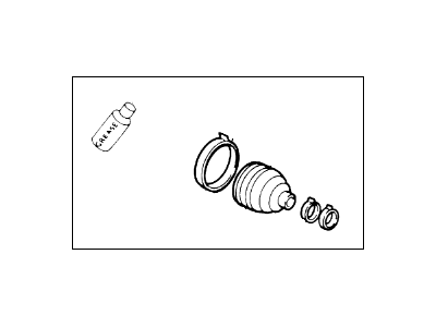 Mercury Tracer CV Boot - F8CZ-3A331-AA