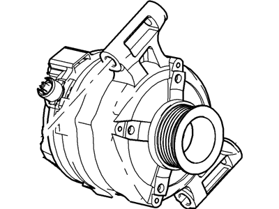 2006 Lincoln LS Alternator - 3W4Z-10346-BA