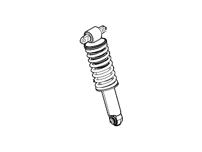 Ford GT Shock Absorber - 4G7Z-18124-AA