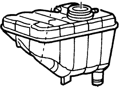 Ford Crown Victoria Coolant Reservoir - 1W7Z-8A080-BA