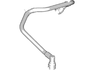 2016 Ford Fusion Crankcase Breather Hose - DS7Z-6758-C