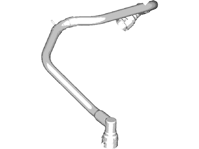 2014 Lincoln MKZ PCV Valve Hose - DS7Z-6758-C