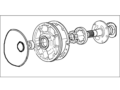 Ford F5TZ-7A103-A Pump Assembly - Oil