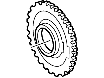 Ford F87Z-7B067-AC Hub - Ring Gear