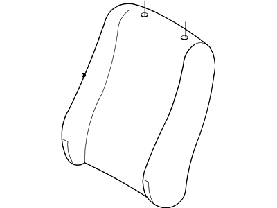 Ford 4S4Z-5464416-EAA Seat Back Cover Assembly