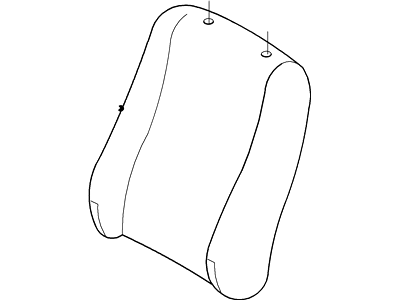 Ford 4S4Z-5464416-FAB Seat Back Cover Assembly