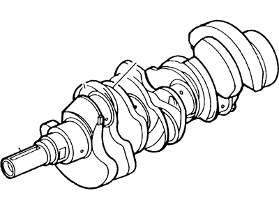 Lincoln Continental Crankshaft - F4SZ-6303-A