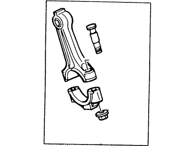 1994 Ford Mustang Rod Bearing - FODZ-6200-A