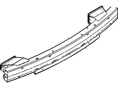 Mercury Milan Bumper - 6E5Z-17906-AA