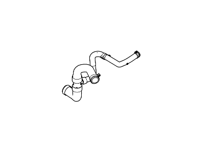 Ford Fusion Radiator Hose - 9E5Z-8286-F