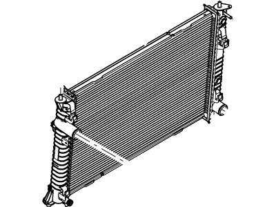 Mercury Radiator - AE5Z-8005-F