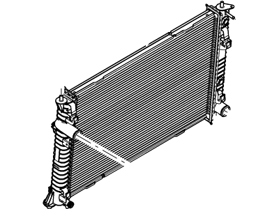 Ford AE5Z-8005-A Radiator Assembly