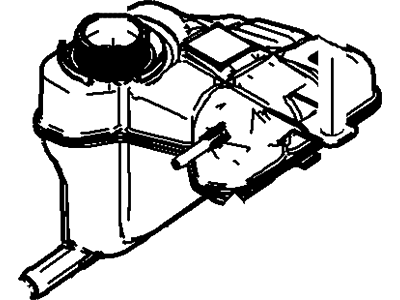 Mercury Milan Coolant Reservoir - AE5Z-8A080-A