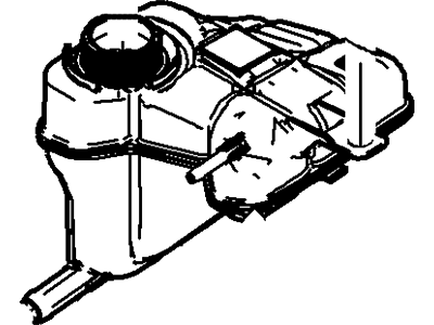 2010 Ford Fusion Coolant Reservoir - AE5Z-8A080-A