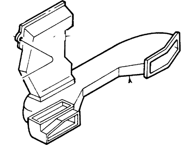 Ford F3XY18C298A Duct Air