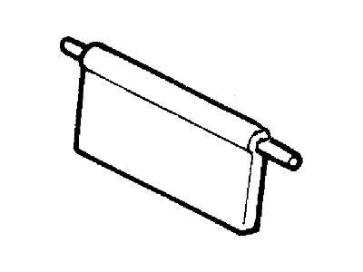 Ford F3XY19D842A Flap Heater Air Outlet