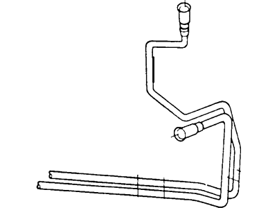 Ford F59 A/C Hose - E4UZ19835C