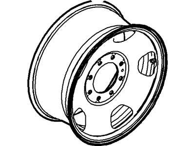 Ford 6C3Z-1015-A Wheel Assembly