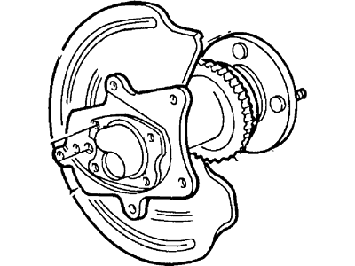 Ford F4ZZ-2C028-A Brake Disc Splash Shield