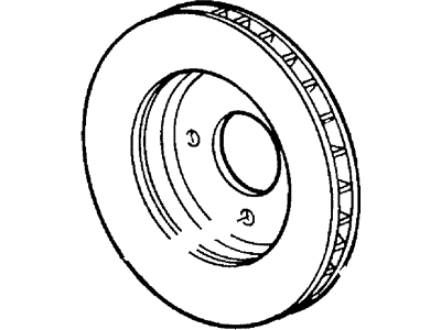 Ford F4ZZ-2C026-A Rotor Assembly - Brake