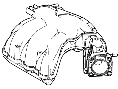 Ford 6F1Z-9424-BA Manifold Assembly - Inlet