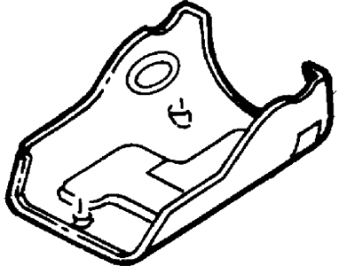 Ford Focus Steering Column Cover - YS4Z-3530-CAA