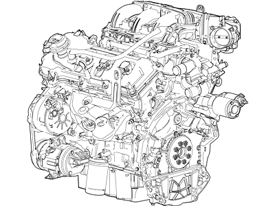 Ford 7H6Z-6007-AA Engine Assembly