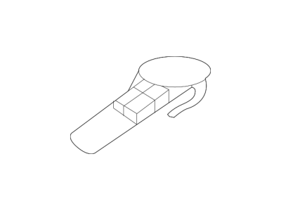 Ford Fuel Filler Hose - 8U5Z-17B068-J