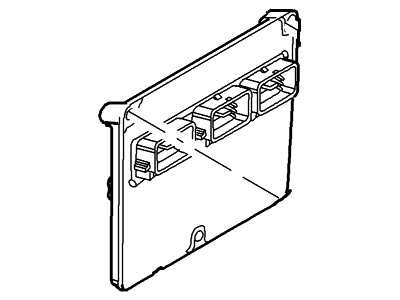 Ford 4L7Z-12A650-DA Module - Engine Control - EEC V