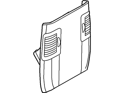 2005 Lincoln LS Center Console Base - 5W4Z-54045E24-AA