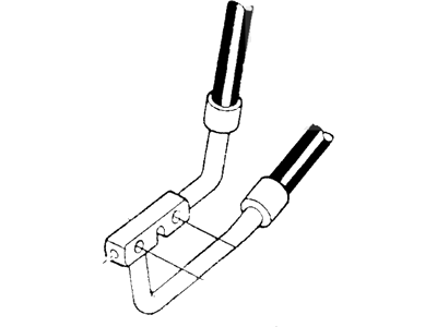 Ford F-350 A/C Hose - F4TZ-19D850-F