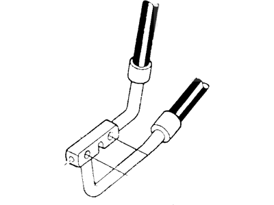 Ford F75Z-19D850-FA Tube - Compressor To Manifold