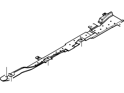 Ford XW4Z-9C291-AE Shield - Fuel Tubes