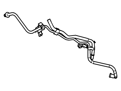 Ford XW4Z-9J280-BE Pipe - Fuel