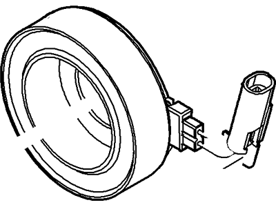 Lincoln MKZ A/C Clutch - 6E5Z-19D798-AA