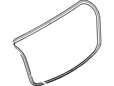 2016 Ford Fiesta Weather Strip - BE8Z-5443720-A