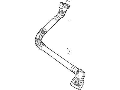 Ford Thunderbird Crankcase Breather Hose - XW4Z-6758-AA