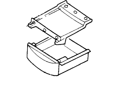 Ford F3XY-12600A02-A Track - Stowage Bin