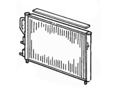 Ford XW2Z-19712-AA Condenser Assembly