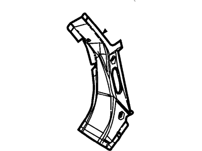 Ford YS4Z-5427801-AA Support - Quarter Panel Wheelhouse