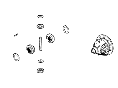 Ford 1L2Z-4026-B Differential Assembly