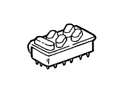 Mercury Window Switch - F4DZ-14529-A