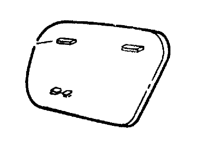 Mercury Mirror Cover - YW7Z-17D743-DA