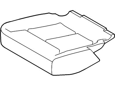 Ford CL3Z-1663804-HA Rear Seat Cushion Cover Assembly
